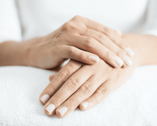 Ageing hands treatment